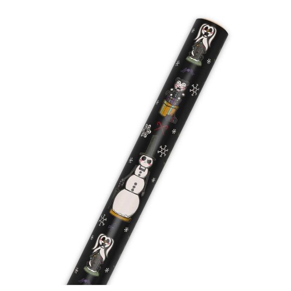 Hallmark Wrapping Paper Christmas Nightmare before Xmas Nutcrackers 70 sq ft Jum - Picture 4 of 5